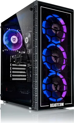 Produktbild von BEASTCOM Q5 | Pro Gaming PC | AMD Ryzen 9 5900X 12X 4,80GHz 24 Threads | NVIDIA RTX 3050 4GB | 32GB RAM | 1TB NVMe SSD | HDMI | USB 3.2 | WiFi 5 | Windows 11 Pro