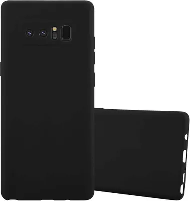 Obrázok produktu pre Cadorabo puzdro pre Samsung Galaxy NOTE 8 ochranné puzdro v čiernej farbe puzdro na mobilný telefón TPU silikónový kryt