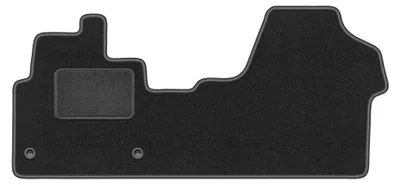 Immagine prodotto di Tappetino guidatore in moquette per Citroen Jumpy III 2018- (furgone, monoblocco) – 1 pezzo, grigio grafite, su misura – Wielganizator LUX