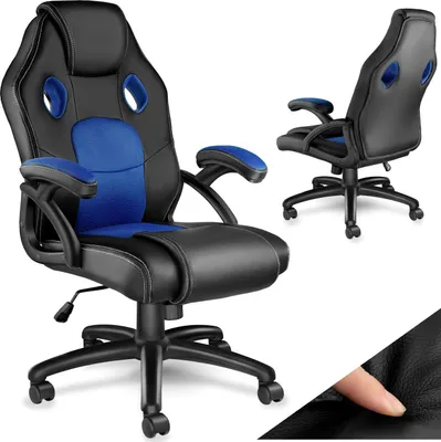 Produktbild von Bürostuhl Mike - schwarz/blau