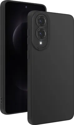 Produktbild von Avizar, Hulle Galaxy S25 Edge Silikon Kamera Geschützt, Schwarz