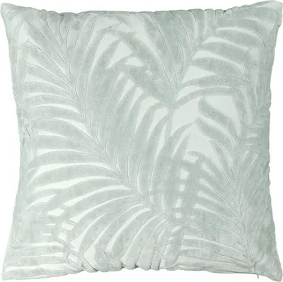 Produktbild von Kissenhülle Kissenbezug Floor Pflanzen Light Grey hellgrau 45x45cm Lemetex WA