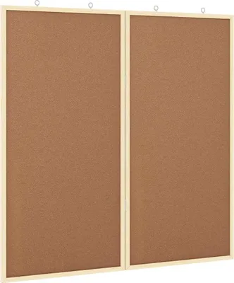 Zdjęcie produktu dla Tablica informacyjna Brązowy 80 x 80 x 1.4 cm