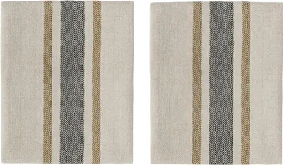 Produktbild von OYOY L301262, Blau, Natürlich/Natur, Baumwolle, Maschinenwäsche, 60 °C, Quadratisch, Gestreiftes Muster