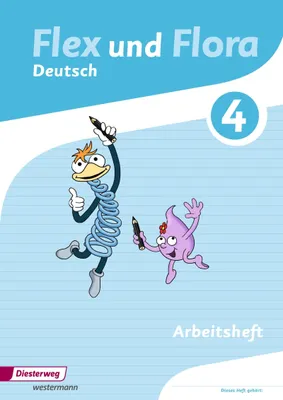 Produktbild von Flex und Flora 4. Arbeitsheft Deutsch. Für die Ausleihe