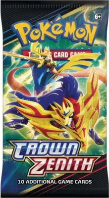 Produktbild von Pokemon Sword & Shield Crown Zenith Booster Pack (englisch)