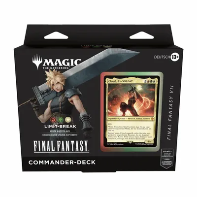 Produktbild von Magic: The Gathering - Final Fantasy VII Limit-Break Commander Deck - DE