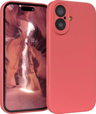 Produktbild von EAZY CASE - TPU Hülle für Apple iPhone 17, TPU Case stoßfeste Handyhülle, weiches Cover mit Kameraschutz, Silikonhülle in Rot