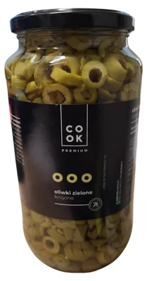 Image de Olives vertes en tranches, 935 g - Cook Premium