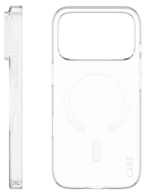 Produktbild von CARE by PanzerGlass SL1M Case Transparent w. MagSafe iPhone 17 Pro