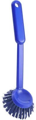 Image de Brosse de nettoyage Haug, bleue, en plastique, 1 pièce.