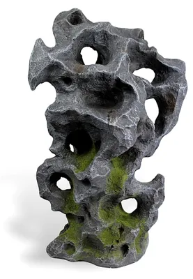 Produktbild von Künstlicher Gartenfelsen 55 cm – Deko Stein in Ozeanfindling-Optik aus Polyresin