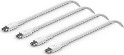 Zdjęcie produktu dla Belkin BoostCharge, 1 m, USB C, USB C, USB 2.0, Biały