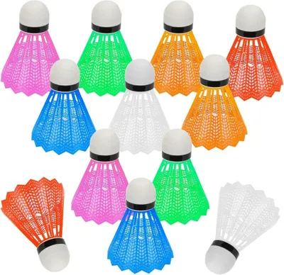 Produktbild von Badminton-Federball-Set mit 12 Stück