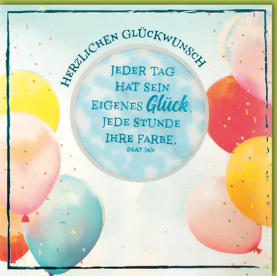 Produktbild von Geburtstag - CraftArt – Karte mit Umschlag 9