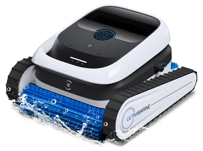 Immagine prodotto di Robot per piscina Ecovacs Ultramarine P1 per piscine fino a 180 m², pulizia senza fili di fondo, pareti e linea di galleggiamento, 18,00