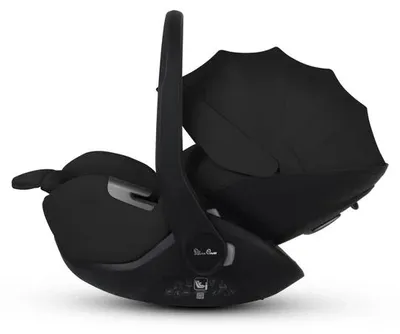 Productafbeelding van Silver Cross Glide Plus 360 autostoeltje Iconic Black – i-Size, geschikt vanaf de geboorte tot 87 cm (13 kg), platte ligpositie, Red Dot Award 2025, R129/04