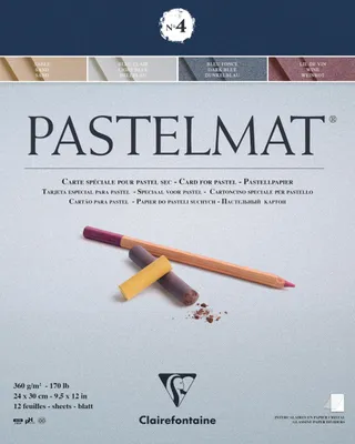 Immagine prodotto di Blocco Clairefontaine Pastello No.4 24 x 30 cm, 12 liste, 360 g