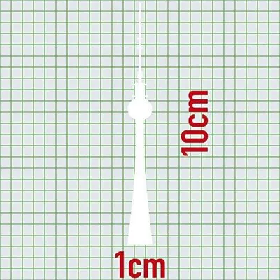 Produktbild von Aufkleber Fernsehturm Berlin 10 cm Tattoo Klebefolie für Deko und Fahrzeuge