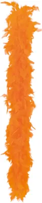 Produktbild von Federboa Unifarben 180 cm - 50g | Orange