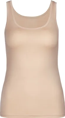 Produktbild von CALIDA Damen Top - Natural Comfort, Unterhemd, Tank Top, Jersey, einfarbig Nude S (40/42)