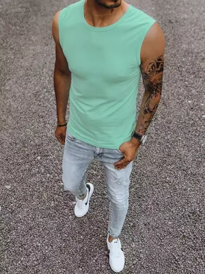 Immagine prodotto di Dstreet Canotta uomo Tekoahre pistacchio L