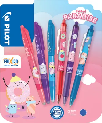 Obrázok produktu pre PILOT BLI459521 PILOT roller FRIXION BALL 07 Fancy Winter, 6 ks v blistri