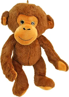 Produktbild von Kuscheltier Affe braun - ca. 28 cm