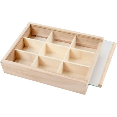 Produktbild von Creativ Company Fächerbox Münzbox, D: 3,5 cm, Maße 17x13 cm, 1 Stück