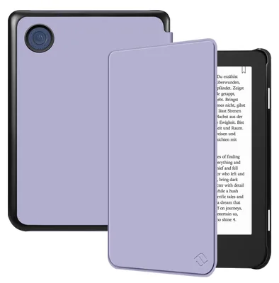Produktbild von Fintie Hülle für Tolino Shine Color/Shine 5/4 & Kobo Clara Colour/Clara BW/2E eReader - Ultradünne Hülle mit Auto Schlaf/Wach und Magnetverschluss, Pastellviolett