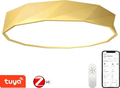 Obrázek produktu pro Immax NEO DIAMANTE Smart stropní svítidlo 80cm W zlaté Zigbee 3.0