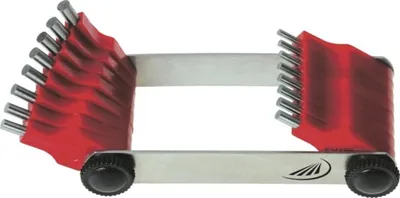 Produktbild von Helios-Preisser Düsenlehre 20 Messtifte 0,45 - 1,5 mm