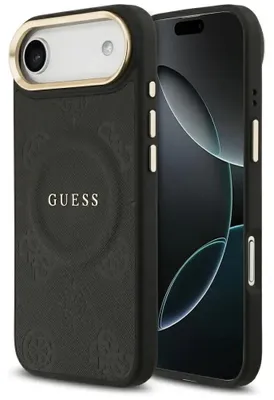 Obrázok produktu pre Puzdro Guess Peony Hot Stamp MagSafe pre iPhone Air - čierna
