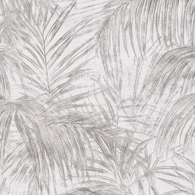 Immagine prodotto di Profhome 399813-GU Carta da parati naturale Palme opaco bianco grigio nero 5,33 m2