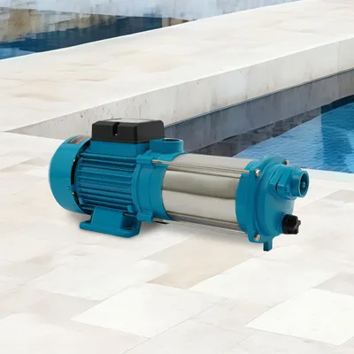 Imagen del producto de Bomba centrífuga de 2200 W - Acero inoxidable - Capacidad de 4000 L/h - Uso industrial