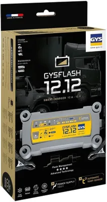 Image de GYS Chargeur de batterie "Gysflash 12.12" Pour 12 V Ba en carton