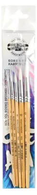 Produktbild von Rundpinsel-  Set  "SYNTHETIC" 5er Set