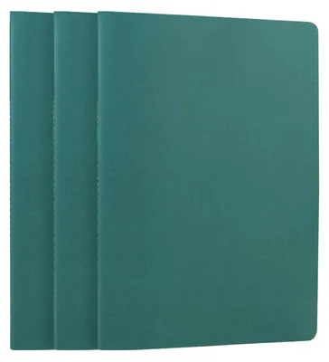 Produktbild von Notizbuch A4 Dotted Grün 3 Stück 100 g/m² 21 x 28,5 cm