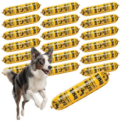 Produktbild von BULT | Hundefutter Schweinefleisch - Nassfutter Set 20x900g Riegel - Hunde Snack fur Hund
