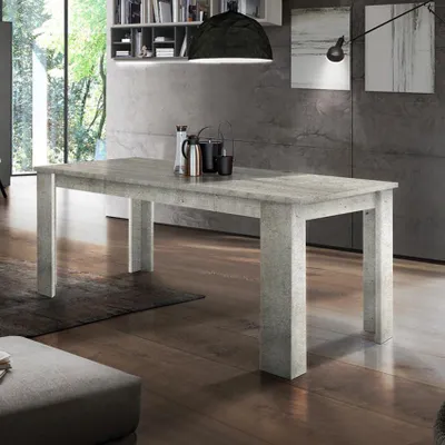 Produktbild von Moderner ausziehbarer Esstisch 160-210x90cm Jesi Pilka