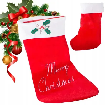Produktbild von Weihnachtsstrumpf „Merry Christmas“