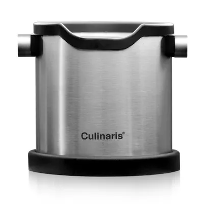 Produktbild von Espresso Ausschlagdose - Edelstahl matt | Culinaris