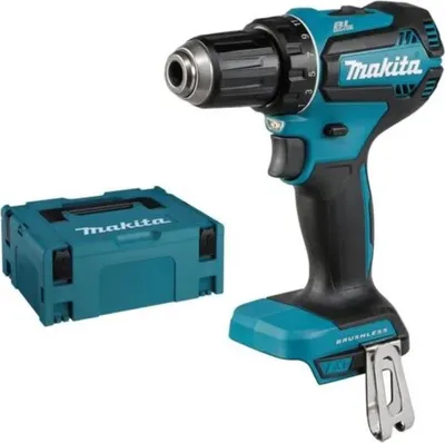 Image de Makita DDF 485 ZJ 18 V Li-Ion Perceuse visseuse sans fil Brushless 13 mm + Coffret MakPac - sans Batterie, sans Chargeur