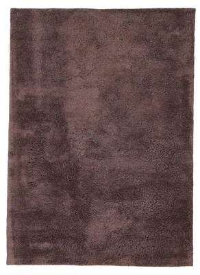 Image de carpetfine Tapis shaggy poils longs Silky 140x200 cm Marron