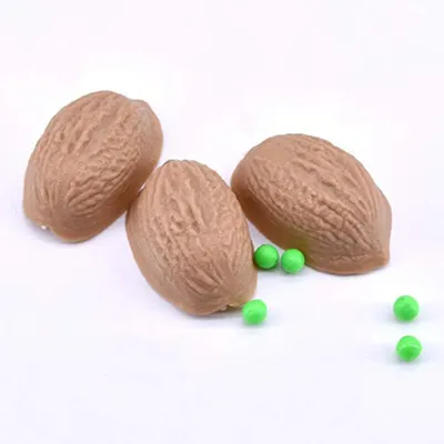 Productafbeelding van Sets de drie shell game magic tricks vind de erwt - Gemakkelijk Magie Voor Kinderen Goochelaar Close-up