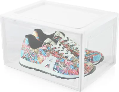 Produktbild von Lex21 Schuh Box 1 Stück Weiss Stapelbar MS-18233