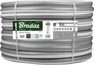 Immagine prodotto di BradasWWS1/230 Tubo da giardino Bradas NTS BIANCO ARGENTO, 1/2", 30 m