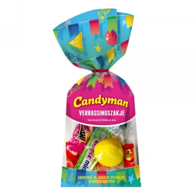 Produktbild von Candyman Surprise Beutel (24x 52gr)