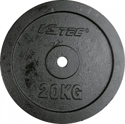 Produktbild von V3TEC Hantelscheibe,schwarz schwarz 1X 20
