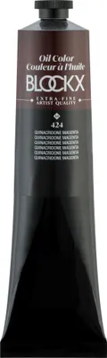 Produktbild von Blockx Ölfarbe, Quinacridon Magenta - Tube 200ml - Quinacridon Magenta 216424BXC